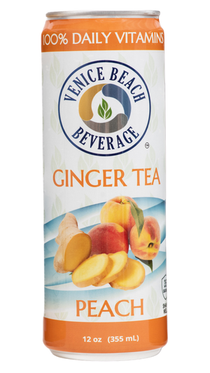 Open image in slideshow, Ginger &amp; Peach Vitamin Iced Tea
