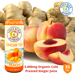 Ginger & Peach Vitamin Iced Tea