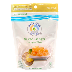 Open image in slideshow, Naked UnCrystallized Ginger Candy
